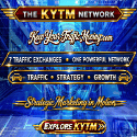 Connect, advertise, and grow with the KYTM Network! Reach active members through seven unique traffic exchanges and discover more ways to keep your promotions moving.